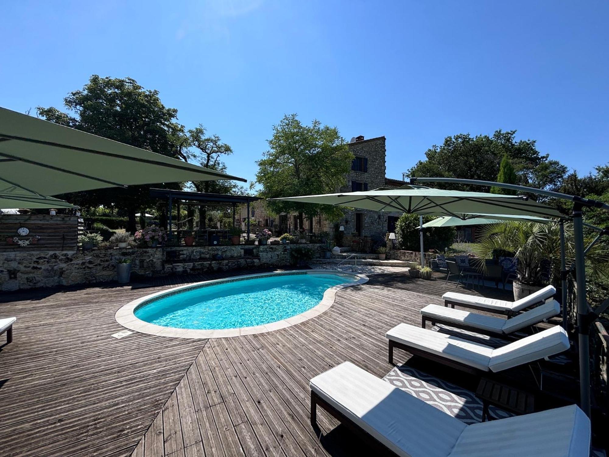 Maison Murier Hotel Fayssac Eksteriør billede